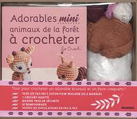Adorables mini animaux de la forêt à crocheter : tout pour crocheter un adorable écureuil et un faon craquant !