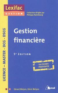 Gestion financière : licence-master-DCG-DSCG