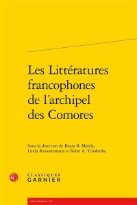 Les littératures francophones de l'archipel des Comores