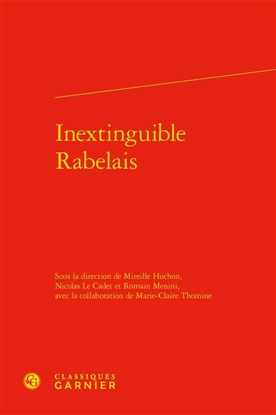Inextinguible Rabelais
