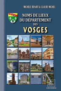 Noms de lieux du département des Vosges