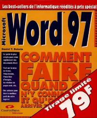 Word 97 : comment faire
