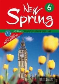 New Spring anglais 6e A1 : livre de l'élève