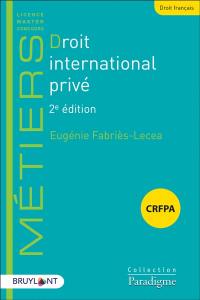 Droit international privé : CRFPA