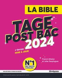 La bible Tage post-bac 2024