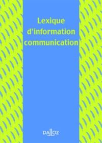 Lexique d'information communication