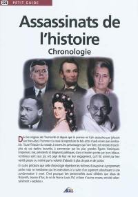 Assassinats de l'histoire : chronologie