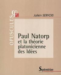 Paul Natorp et la théorie platonicienne des idées