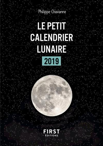 Le petit calendrier lunaire 2019
