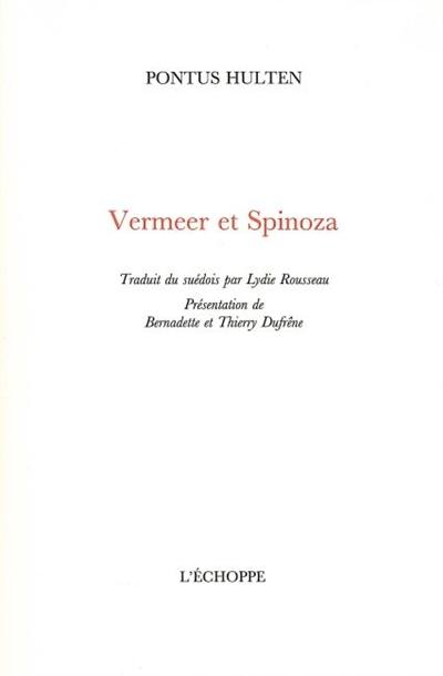 Vermeer et Spinoza