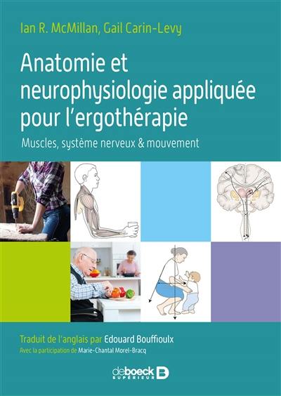 Anatomie et neurophysiologie appliquée pour l'ergothérapie : muscles, système nerveux & mouvement