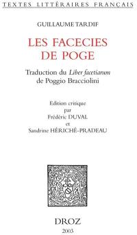Les facecies de Poge : traduction du Liber facetiarum de Poggio Bracciolini