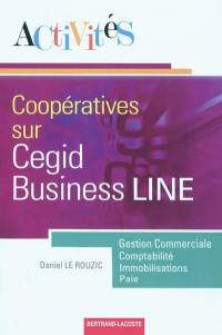 Activités coopératives sur Cegid Business LINE : gestion commerciale, comptabilité, immobilisations, paie