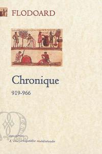 Chronique : 919-966 : avec les continuations du manuscrit de Dijon (966) et du manuscrit de Reims (966. 976-978)