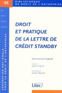 Droit et pratique de la lettre de crédit standby
