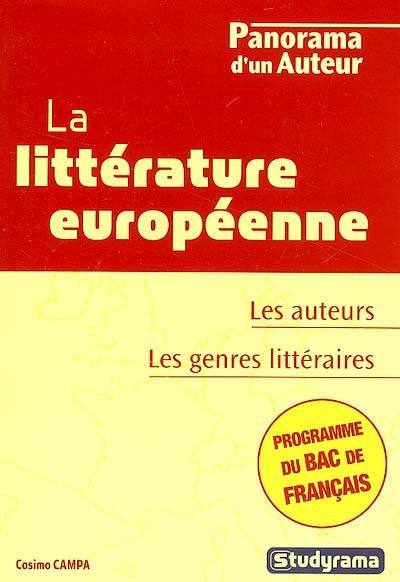 La littérature européenne