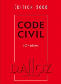 Code civil 2008