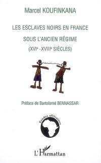 Les esclaves noirs en France sous l'Ancien Régime (XVIe-XVIIIe siècles)