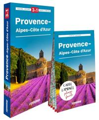 Provence-Alpes-Côte d'Azur : 3 en 1 : guide, atlas, carte