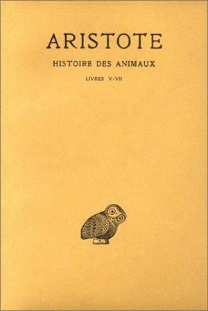 Histoire des animaux. Vol. 2. Livres V-VII