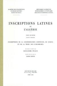 Inscriptions latines de l'Algérie. Vol. 2-3