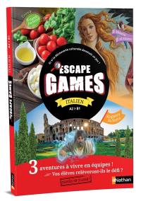 Escape games : italien, A2-B1 : et si la découverte culturelle devenait un jeu ?