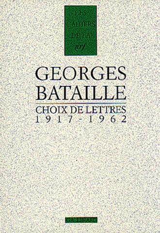 Choix de lettres : 1917-1962