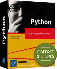 Python : s'initier au calcul numérique : coffret 2 livres