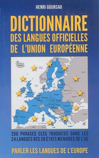 Dictionnaire des langues officielles de l'Union européenne