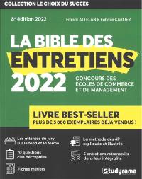La bible des entretiens : concours des écoles de commerce et de management : 2022