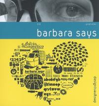 Barbara Says : graphistes
