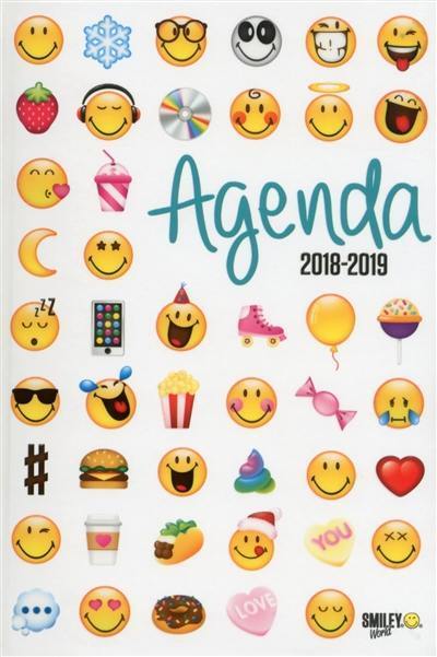 Smiley emoticônes : agenda 2018-2019