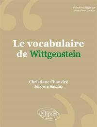 Le vocabulaire de Wittgenstein