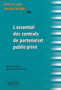 L'essentiel des contrats de partenariat public-privé : fiches de cours et exercices corrigés