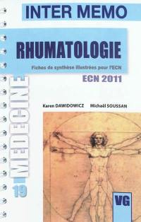 Rhumatologie : fiches de synthèse illustrées pour l'ECN : ECN 2011