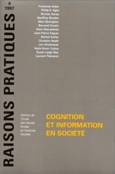 Cognition et information en société