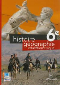 Histoire géographie, éducation civique 6e