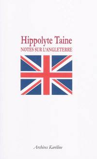 Notes sur l'Angleterre