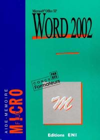 Microsoft Office XP Word 2002