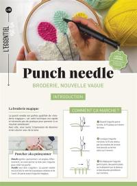 Punch needle : broderie, nouvelle vague