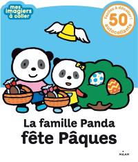 La famille panda fête Pâques