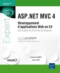 ASP.NET MVC 4 : développement d'applications web en C# : concepts et bonnes pratiques