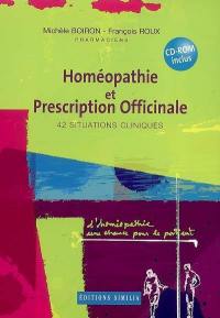 Homéopathie et prescription officinale : 42 cas cliniques