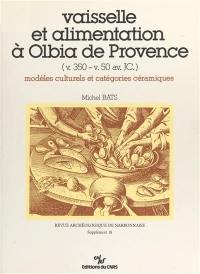 Vaisselle et alimentation à Olbia de Provence : 350-50 av. J.-C., modèles culturels et catégories céramiques