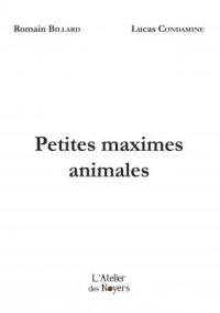 Petites maximes animales