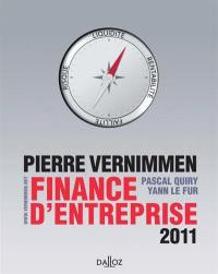 Finance d'entreprise : 2011