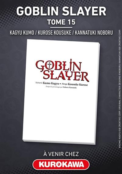 Goblin slayer. Vol. 15