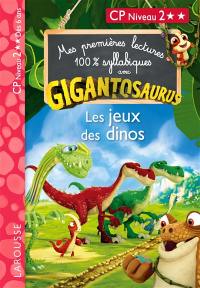 Gigantosaurus : les jeux des dinos : CP niveau 2