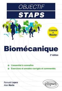 Biomécanique licence et master
