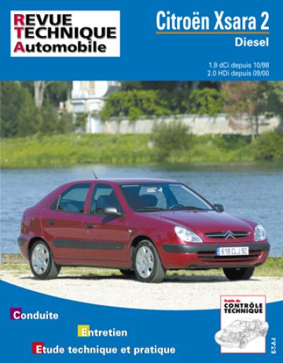 Revue technique automobile, n° 644.2. Citroën Xsara 2 diesel depuis 10/98